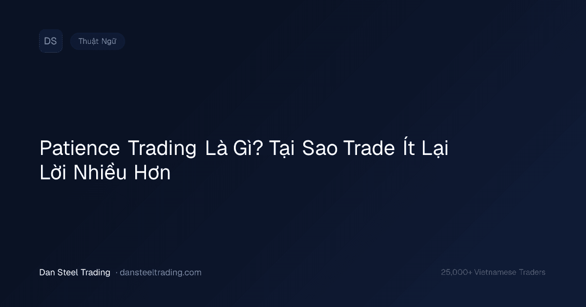 Patience Trading Là Gì? Tại Sao Trade Ít Lại Lời Nhiều Hơn