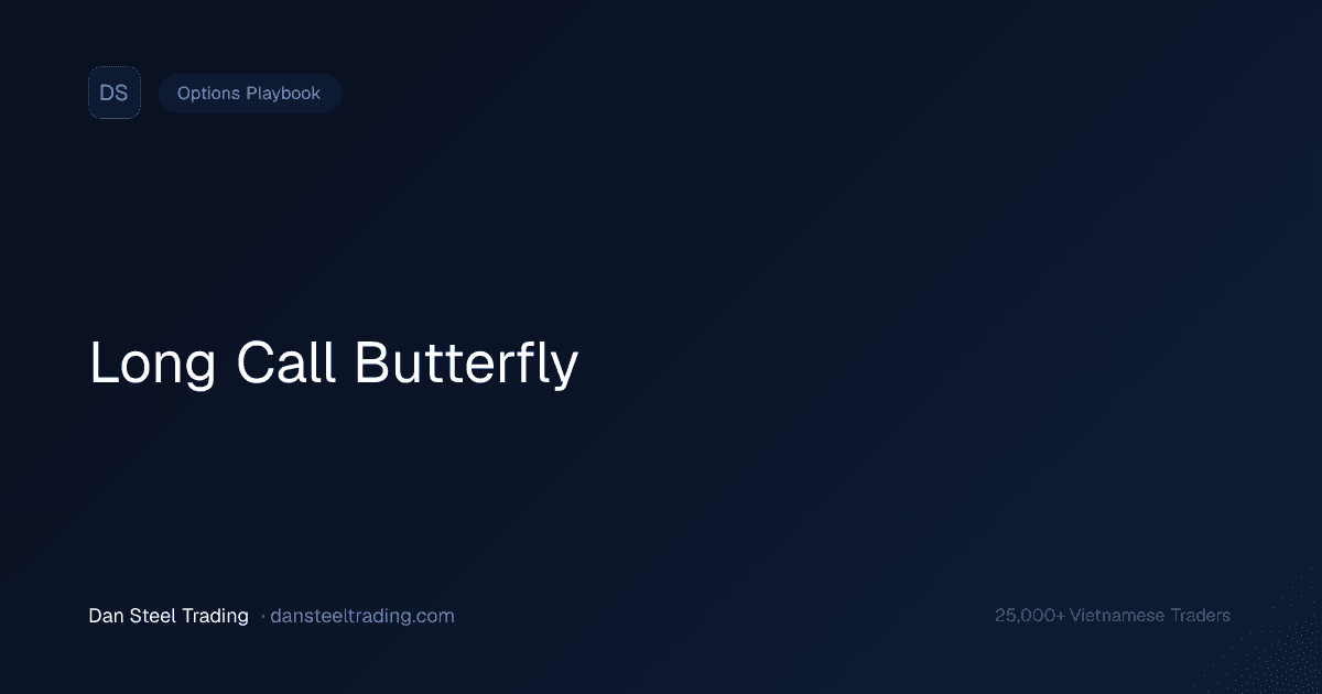 Long Call Butterfly — Low-Cost Bet Trên Specific Price
