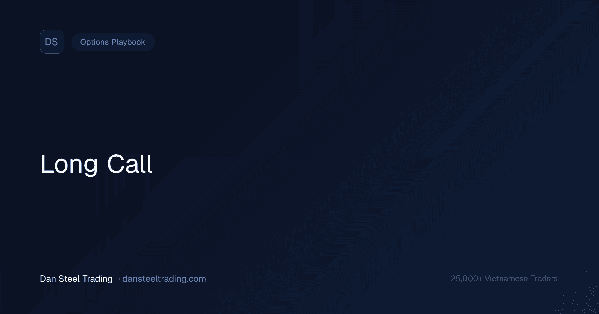 Long Call — Chiến Lược Options Đơn Giản Nhất Cho Người Mới
