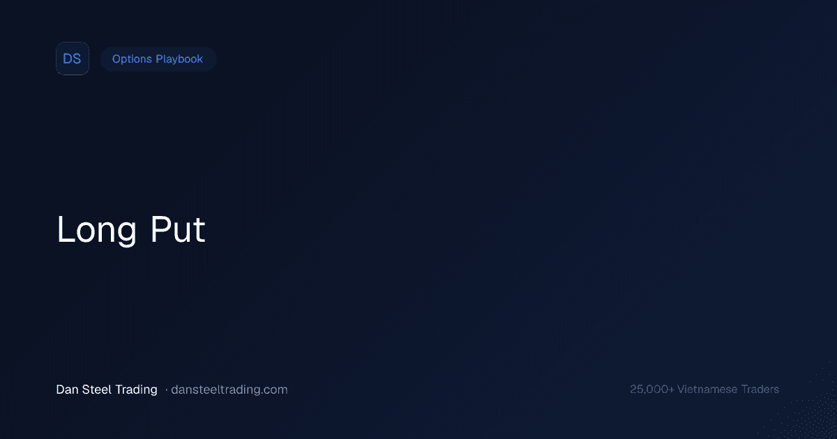 Long Put — Cách Kiếm Lời Khi Thị Trường Giảm