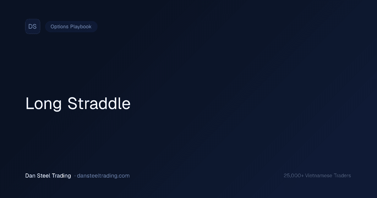 Long Straddle — Bet Vào Biến Động Lớn Bất Kể Hướng